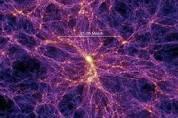 Structuur op zeer grote schaal: Cosmic web Elk wit puntje is een sterrenstelsel!