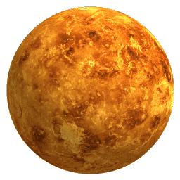 Venus Venus en de Aarde hebben een kern die ongeveer de helft van hun diameter bedraagt.