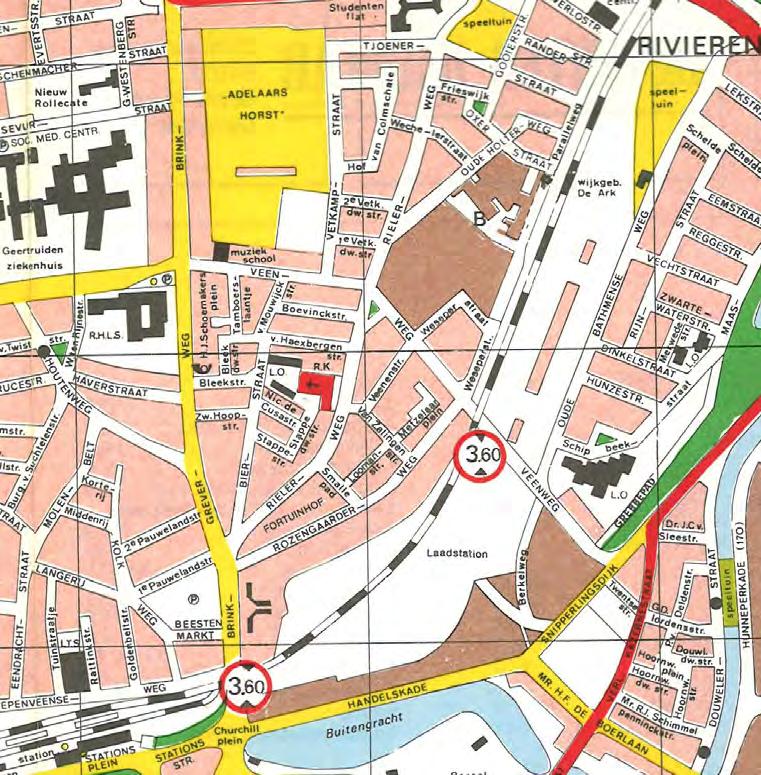 woonerven. Dezelfde afdeling maakte het plan voor het Fortuinhof tussen de Rielerweg en Rozengaarderweg. In plaats van een hof werd het bijbehorende binnenterrein uiteindelijk een parkeerplaats.