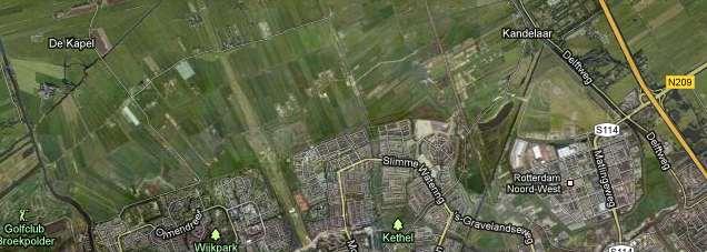 3. Gebiedsbeschrijving De zuidrand is een 380 hectare groot gebied, dat delen van meerdere polders omsluit.