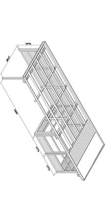 (binnenkant palen) dakbedekking: houten onderdak + EPDM dakafwerking Sluiting: - 10 Breeze schermen (zie pag.