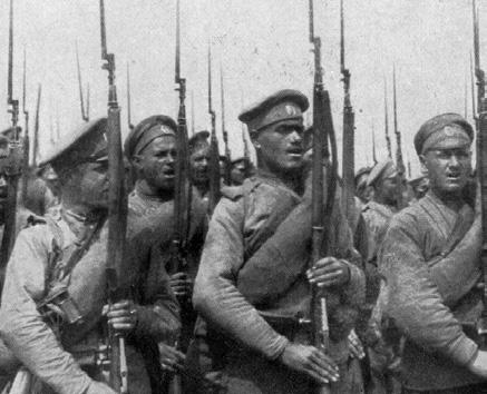 Ondanks de invoering van de dienstplicht in 1913 telde het Belgische leger in totaal maar 200.000 man.