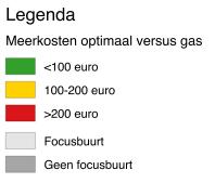 De bestaande situatie (met aardgasaansluiting) is nu nog altijd goedkoper dan een ander warmte-alternatief (zie figuur 3).