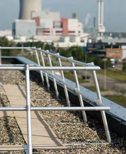 DAKRANDBEVEILIGING Wij verbeteren voortdurend de kwaliteit van veiligheid op hoogte. Met onze dakrandbeveiliging creëert u optimale dakveiligheid in een handomdraai.