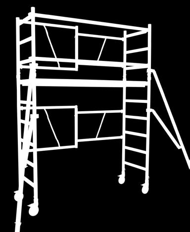 Opzetstuk 3 sports 1 Opbouwframe 75-7 2 Leuningframe 75-2 2 2 Diagonaal