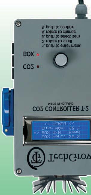 TECHGROW CO2 CONTROLLERS TECHGROW CO2 CONTROLLERS artikel nr. TECHGROW CO2 controllers inkoopprijs 2931 TECHGROW, T-1 CO2 controller 2932 LOSSE/EXTRA SENSOR tbv.