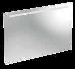 Lichtspiegel, met ingebouwde schakelaar, T5, 21 W, 4000 K, 230 V, ~50 Hz, IP44, beschermingsklasse 2, energieklasse A, 1000 x 650 x 36 mm, model-nr. 800400.
