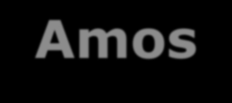 Amos Zijn naam betekent: