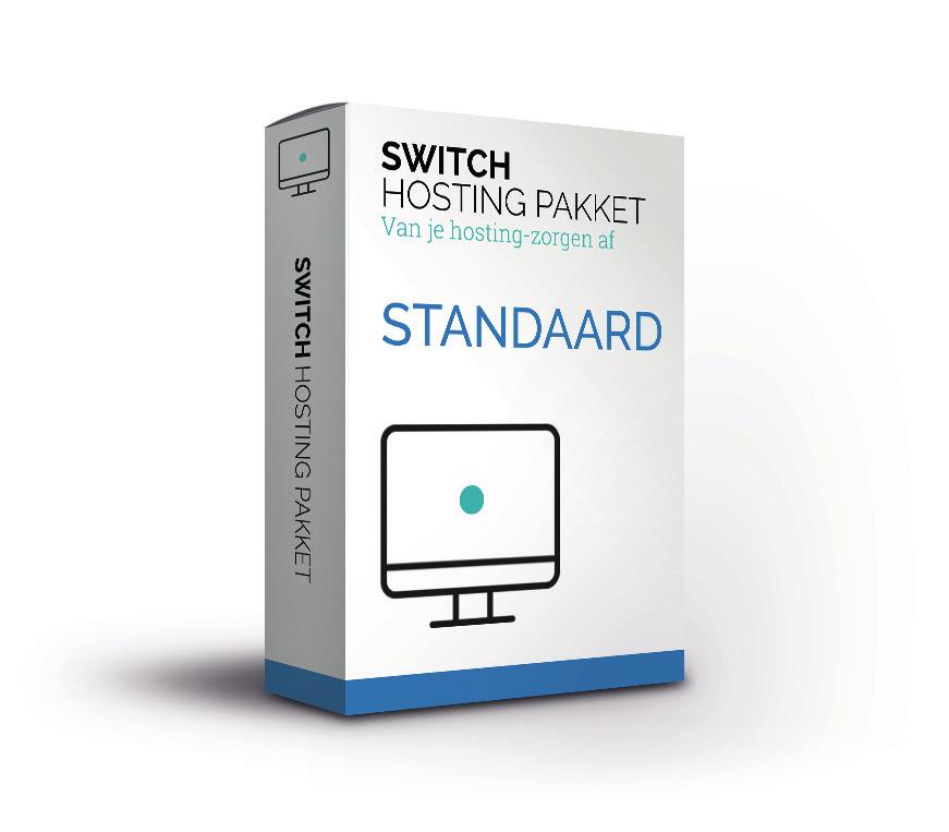 Hostingpakketten Switch biedt twee hostingpakketten aan, een start- en een standaardpakket. Het startpakket is uitermate geschikt voor landingspagina s en kleine websites zonder beheersysteem.