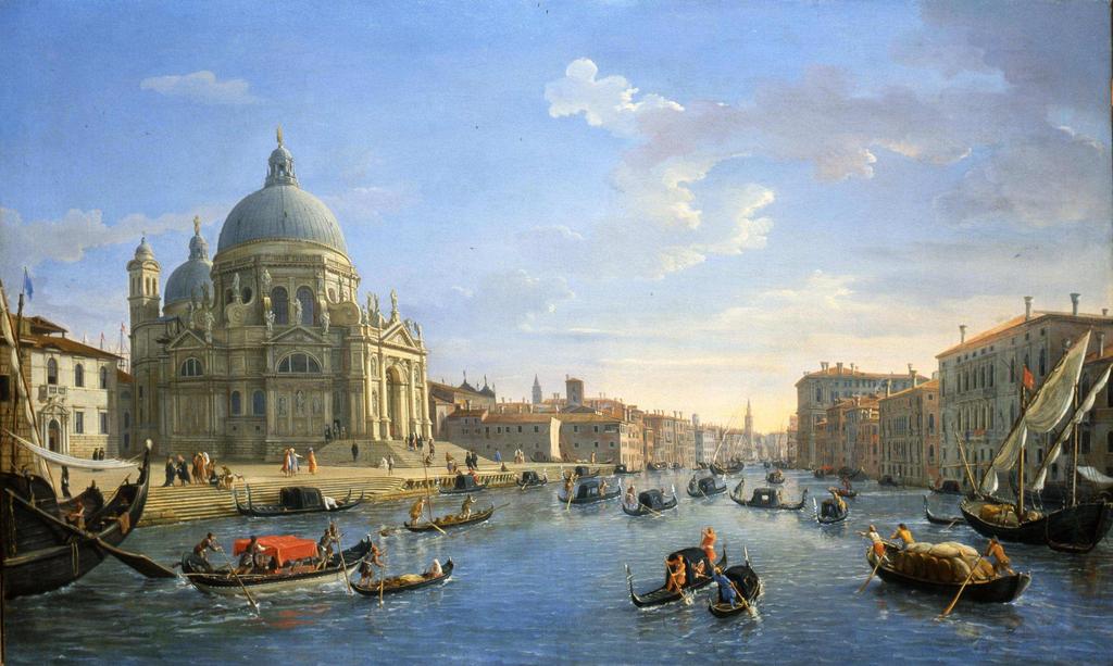 De uitstraling van Caspar van Wittel Bart van Steenbergen 1 De ingang van de Canal Grande met de Santa Maria della Salute-kerk door Caspar van Wittel www.vanvitelli.