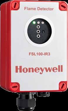FSL100-IR3 Analyse van flikkerfrequentie van de vlam voor een betere afwijzing van vals alarm Met name geschikt voor vloeibaar koolwaterstof en branden met veel vervuiling Minder beïnvloedt door
