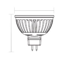 2 - -6-3 2 4 6 8 1 3 6 UNIT:cd C/18, 161. C3/21, 161. C6/24, 161. C/27, 161. equivalent van 35 W klassieke verlichting.