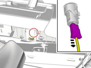 54 Maak de connector los.