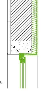 deze muur als de muur twee gebouwen scheidt, of aan de bekledingsloze