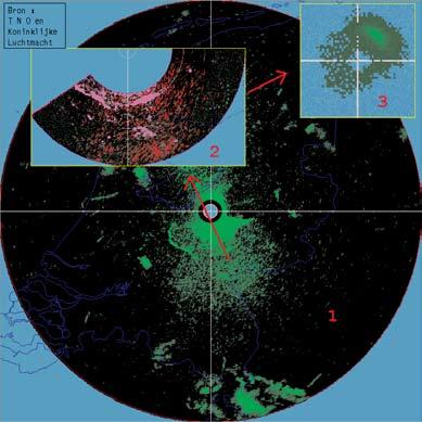 Monitoring van vogels in de Waddenzee met de hand aan de kraan Radar kan worden getypeerd aan de hand van de golflengte: X-band golflengte 3 cm S-band golflengte 10 cm L-band golflengte 23 cm Hoe