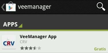 Het downloaden van de app U kunt de VeeManager App gemakkelijk en gratis downloaden via