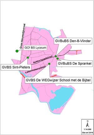 12 Wijk Nekkerspoel Basisschool De WEGwijzer - School met de Bijbel Gesubsidieerd Vrij Protestants Onderwijs Lakenmakersstraat