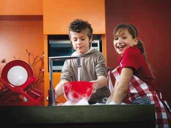 Beide combi-ketels verwarmen het water voor keuken en badkamer met een minimum aan energie.