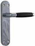 Deur Schilden DEURKRUK PHILLY Toepasbaar op deuren variërend van 38 t/m 45 mm. Verpakt per 2. Stift 8 mm. Inclusief bevestigingsmateriaal.