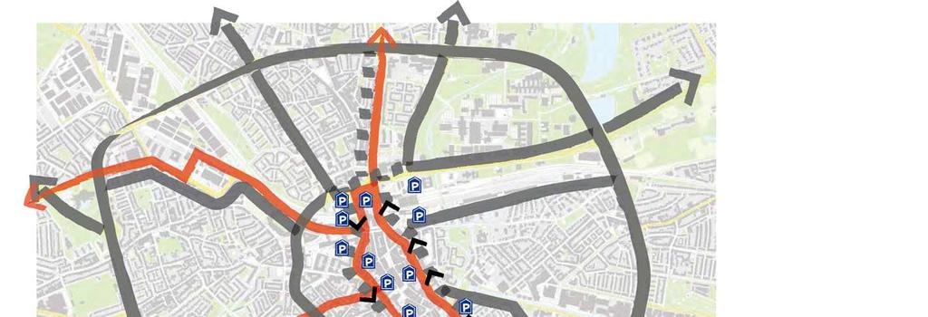 1. Basis-plus Kenmerk: aanpassingen van bestaande structuur Mogelijke maatregelen: b Fellenoord lagere functie door