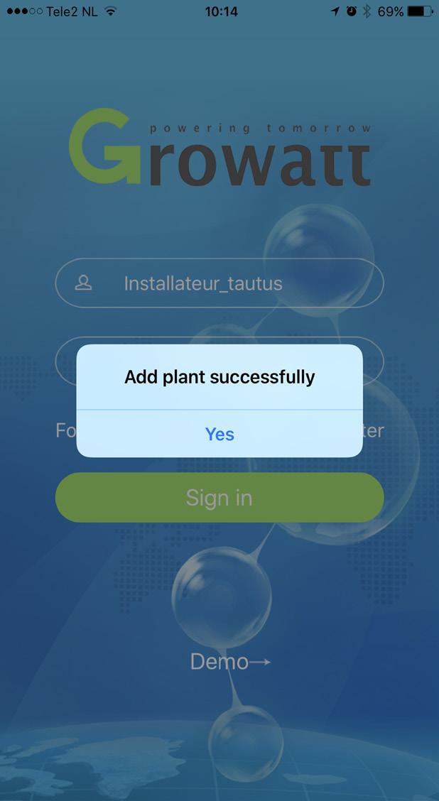 2.Het aanmaken van een Plant Er wordt gestart met het aanmaken van een plant (installatie). Hierin meldt u de benodigde gegevens, zoals de locatie en de datum van installeren. 07.