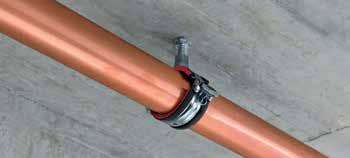 Messing spreidanker HEL Beton (ongescheurd) Voor algemene toepassingen met stangen of ankerbouten Kabelgoten HVAC, ventilatie Voordelen Verzonken Ondiepe plaatsing Eenvoudig in