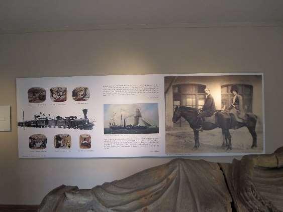 In de tentoonstelling zelf worden de volgende thema s uitgewerkt: ZONE 1: Algemene informatie via panelen over reizen in de 19de eeuw.
