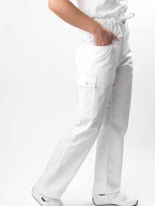 REBECCA Dames 5 pocket jeans-pantalon, elastiek in de taille, keycord, trekkoord in de taille,