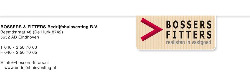 Voor nadere informatie of uitgebreide projectinformatie kunt u contact opnemen met: Makelaar E-mail Office: : Folkert Franssen : folkert@bossers-fitters.nl : Fleur der Kinderen fleur@bossers-fitters.