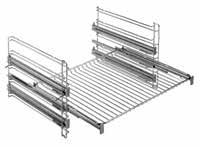 TR1LV_H 944189410 1 telescopische geleider (voor MaxiKlasse ovens, niet voor stoomovens) 79,00 WS-AP 944189361 Geschikt voor Maxiklasse ovens, niet voor stoomovens.