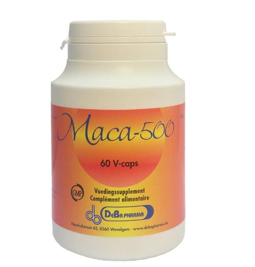 3. MACA-500 Maca (Lepidium myennii) of ook wel Peruviaanse ginseng genoemd behoort tot de knolgewassen van de familie Brassicaceae.