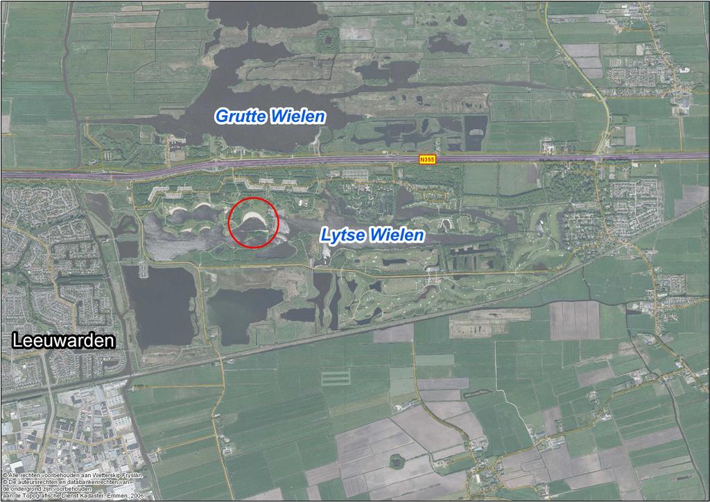 3 Huidige toestand 3.1 Terrein ontstaan Het gebied van de Kleine Wielen en de Groene Ster is aangelegd als dagrecreatief gebied in de jaren 70.