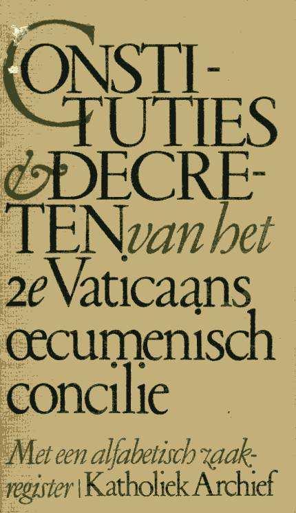 De kerk volgens Vaticanum II (1962-1965)