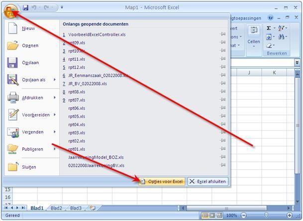 2 Beveiligingen afzetten vanaf Excel2007 Aanpassen beveiligingsniveau VBA Macro's in Excel