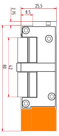 Sluitplaten : KLAP : Korte sluitplaat voor loopslot. LAP : Lange sluitplaat met nachtschoot uitsparing. LAPN : LAP sluitplaat geschikt voor nachtschoot signalering.