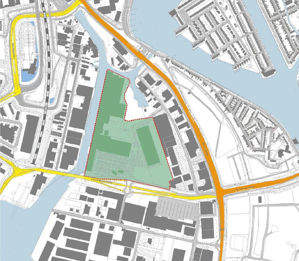 Kaart: gebied waar grootschalige detailhandel is toegelaten op Zuiderhout-Noord De vestiging van IKEA geeft Zuiderhout een belangrijke kwaliteitssprong: dit leidt tot een aanzienlijke toename van de
