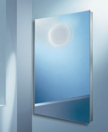 lichtspiegel Circle Spiegel met designverlichting aan voorzijde.
