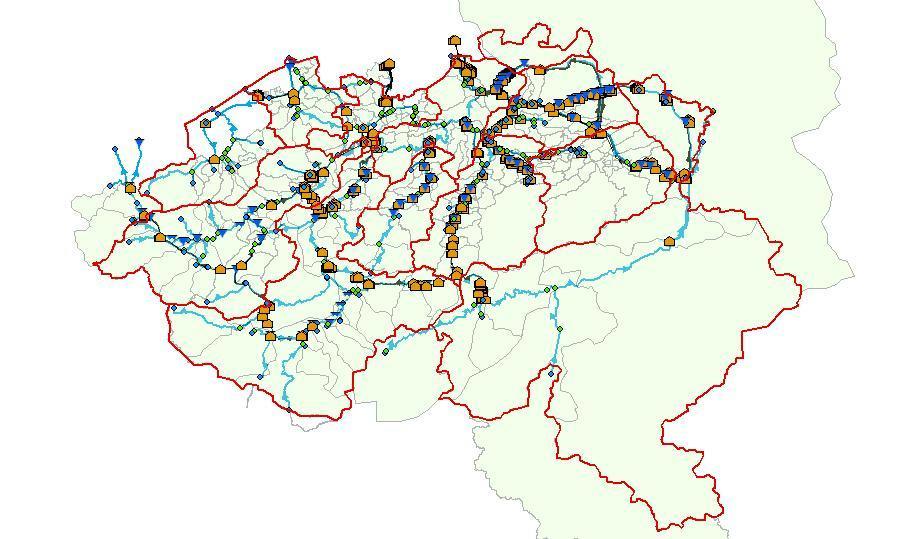 4 Analyses Dagelijkse analyses (1967-2009) DO-4 vorige waterbalanstudie (WL-2010) Input: Gesimuleerde neerslagafvoer 1967-2009 (behalve Maas)