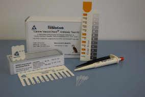 Titerbepaling Vaccicheck: semi-kwantitatief Aflezen
