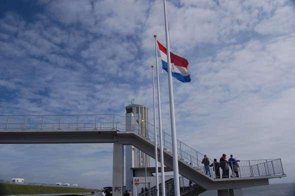 De Nederlandse vlag op de