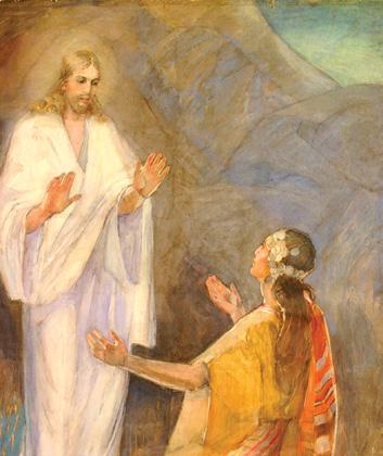 APRIL: DE AFVAL EN DE HERSTELLING Pasen: Hoe kan ik van de opstanding van Jezus Christus getuigen?