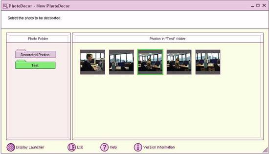 Gebruik va DigitalPrit Software op uw Soy otebook Foto's verfraaie Met PhotoDecor kut u digitale foto's verfraaie door lije, grafische elemete, tekst e stempels toe te voege aa digitale foto's.