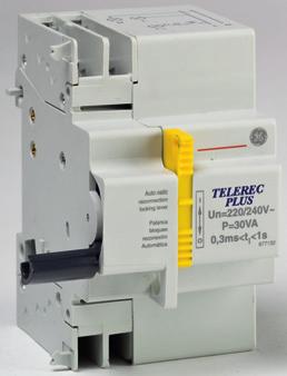stroom hulpcontact (ma) 20 Beheer vanop afstand Manuele sluiting via drukknop Gewicht (g) 358 Serie TeleREC Art. Nr. Ref.