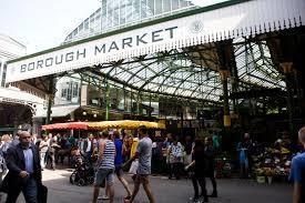 Food Borough Market Smeltkroes van smaken, geuren en culturen.