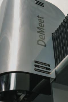 DeMeet coördinaten meetmachines De DeMeet 3D CNC coördinaten meetmachines bieden automatische, bedieneronafhankelijke kwaliteitscontrole met meetresultaten herleidbaar naar een internationale
