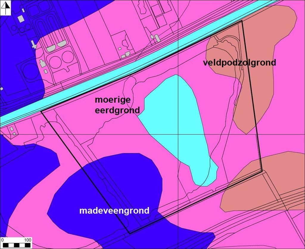 Onderzoeksgebied Zandwinplas Nijstad ligt in het oostelijke deel van het dal van de Echtener Stroom of Oude Diep (zie Figuur 4). De afstand tot de beek is circa zevenhonderd meter.