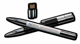 0,28 0,21 Lasergravure (individueel) 6,23 3,43 2,03 1,19 0,91 0,77 0,70 Extra's USB KEY Supersterk metaal USB KEY 2 GB