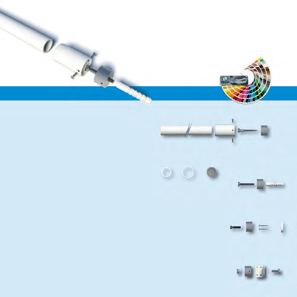 SecuBar Doorvalbeveiliging Twist aluminium goedgekeurd voor lange overspanningen idd >1500mm, odd >2000mm montage idd in hout 10x70 goedgekeurde doorvalbeveiliging volgens NEN6707 montage in de dag