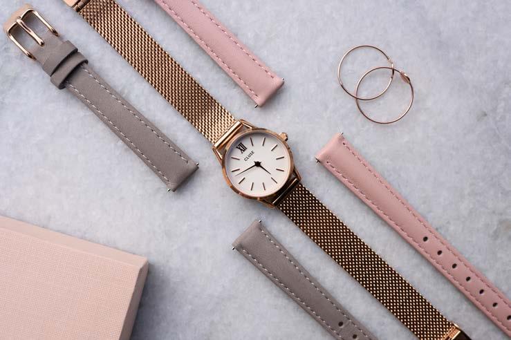 Coverstory CLUSE: la marque horlogère à la plus forte croissance Avec plus d'un million de montres vendues en 2016, CLUSE, réputée pour son style élégant et minimaliste, est la marque horlogère qui