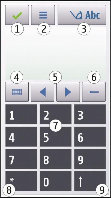 Tekst invoeren Alfanumeriek toetsenbord Virtueel toetsenblok Met het virtuele toetsenblok (Alfanumeriek toetsenbl.